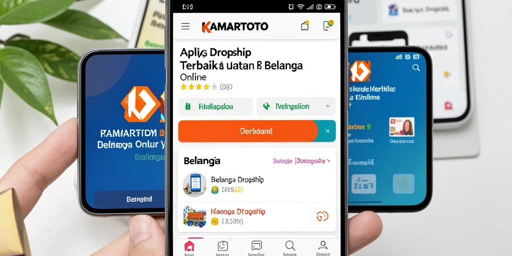 Tampilan antarmuka pengguna KAMARTOTO yang menarik dan fungsional.