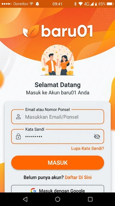 Masuk ke Akun baru01 dengan Mudah dan Cepat